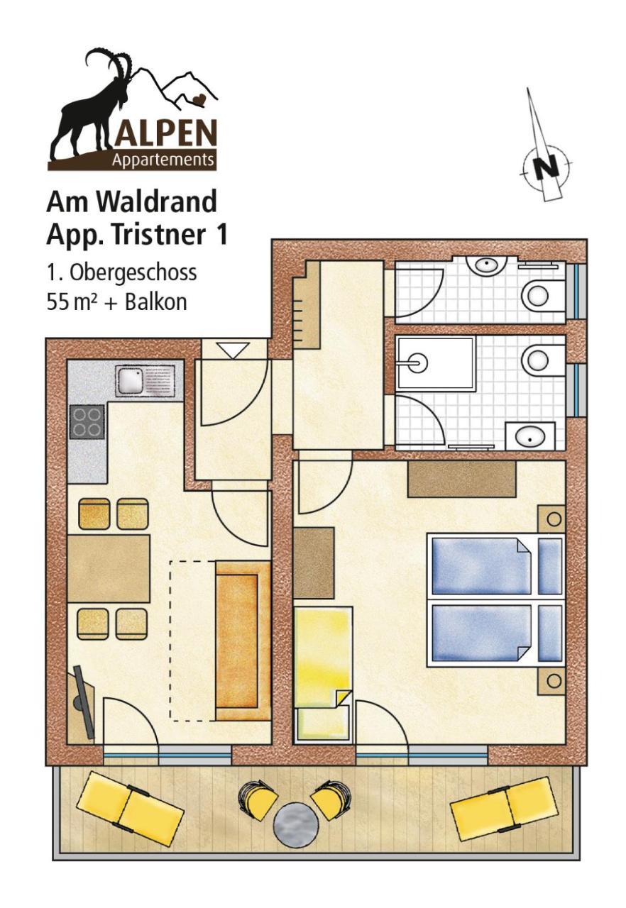 Alpen Appartements Hochmuth Mayrhofen Exteriér fotografie